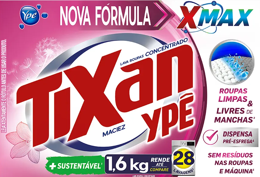 SABÃO EM PÓ TIXAN YPÊ 1,6KG